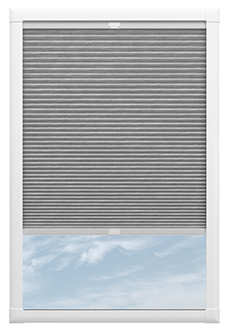 Striation, Steel - Perfect Fit Blind